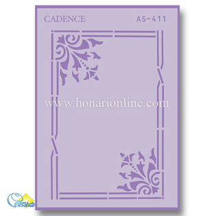 خرید شابلون، خرید شابلون استنسیل، شابلون دیواری، شابلون طرح حاشیه، لوازم پتینه کاری، هنری آنلاین، هنر، هنری