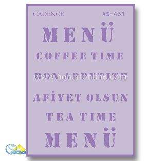 خرید شابلون، خرید شابلون استنسیل، شابلون دیواری، شابلون طرح حروف انگلیسی، لوازم پتینه کاری، هنری آنلاین، هنر، هنری