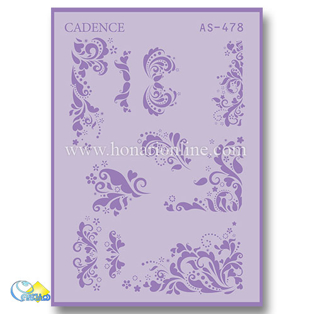 خرید شابلون، خرید شابلون استنسیل، شابلون دیواری، شابلون طرح حاشیه، لوازم پتینه کاری، هنری آنلاین، هنر، هنری