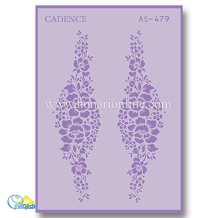 خرید شابلون، خرید شابلون استنسیل، شابلون دیواری، شابلون طرح حاشیه، لوازم پتینه کاری، هنری آنلاین، هنر، هنری