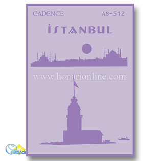خرید شابلون، خرید شابلون استنسیل، شابلون دیواری، شابلون طرح منظره، لوازم پتینه کاری، هنری آنلاین، هنر، هنری