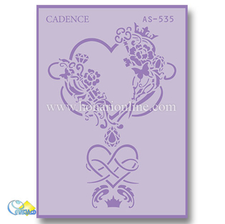 خرید شابلون، خرید شابلون استنسیل، شابلون دیواری، شابلون طرح گل، لوازم پتینه کاری، هنری آنلاین، هنر، هنری