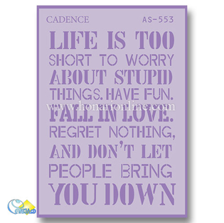 خرید شابلون، خرید شابلون استنسیل، شابلون دیواری، شابلون طرح حروف لاتین، لوازم پتینه کاری، هنری آنلاین، هنر، هنری