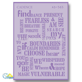 خرید شابلون، خرید شابلون استنسیل، شابلون دیواری، شابلون طرح حروف لاتین، لوازم پتینه کاری، هنری آنلاین، هنر، هنری