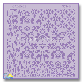 خرید شابلون، خرید شابلون استنسیل، شابلون دیواری، شابلون طرح زمینه، لوازم پتینه کاری، هنری آنلاین، هنر، هنری