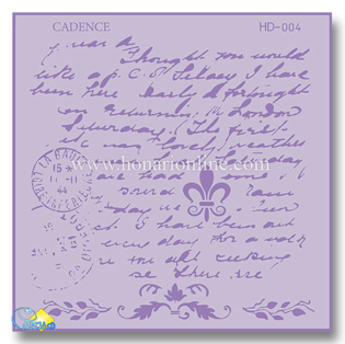 خرید شابلون، خرید شابلون استنسیل، شابلون دیواری، شابلون طرح نوشتاری لاتین، لوازم پتینه کاری، هنری آنلاین، هنر، هنری