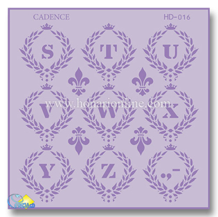 خرید شابلون، خرید شابلون استنسیل، شابلون دیواری، شابلون طرح حروف لاتین، لوازم پتینه کاری، هنری آنلاین، هنر، هنری