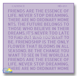 خرید شابلون، خرید شابلون استنسیل، شابلون دیواری، شابلون طرح نوشتاری لاتین، لوازم پتینه کاری، هنری آنلاین، هنر، هنری