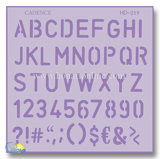 خرید شابلون، خرید شابلون استنسیل، شابلون دیواری، شابلون طرح نوشتاری لاتین، لوازم پتینه کاری، هنری آنلاین، هنر، هنری