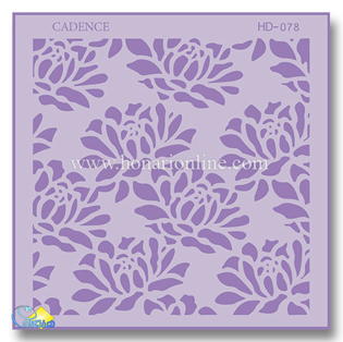 خرید شابلون، خرید شابلون استنسیل، شابلون دیواری، شابلون طرح گل، لوازم پتینه کاری، هنری آنلاین، هنر، هنری