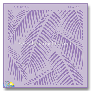 خرید شابلون، خرید شابلون استنسیل، شابلون دیواری، شابلون طرح برگ، لوازم پتینه کاری، هنری آنلاین، هنر، هنری