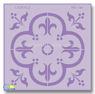 خرید شابلون، خرید شابلون استنسیل، شابلون دیواری، شابلون طرح زمینه، لوازم پتینه کاری، هنری آنلاین، هنر، هنری