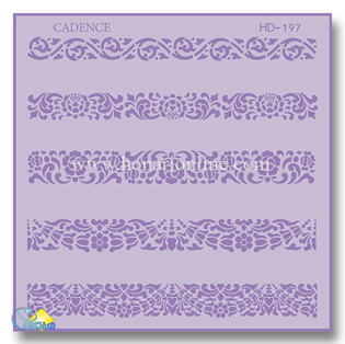 خرید شابلون، خرید شابلون استنسیل، شابلون دیواری، شابلون طرح حاشیه، لوازم پتینه کاری، هنری آنلاین، هنر، هنری