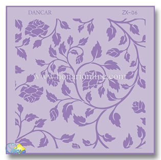 خرید شابلون، خرید شابلون استنسیل، شابلون دیواری، شابلون طرح گل، لوازم پتینه کاری، هنری آنلاین، هنر، هنری