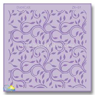 خرید شابلون، خرید شابلون استنسیل، شابلون دیواری، شابلون طرح برگ، لوازم پتینه کاری، هنری آنلاین، هنر، هنری