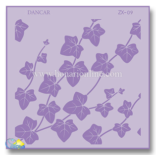 خرید شابلون، خرید شابلون استنسیل، شابلون دیواری، شابلون طرح برگ، لوازم پتینه کاری، هنری آنلاین، هنر، هنری