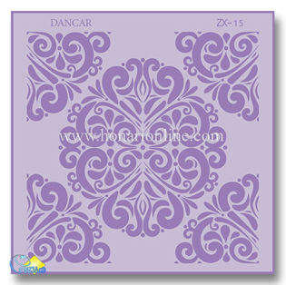 خرید شابلون، خرید شابلون استنسیل، شابلون دیواری، شابلون طرح زمینه، لوازم پتینه کاری، هنری آنلاین، هنر، هنری