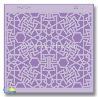 خرید شابلون، خرید شابلون استنسیل، شابلون دیواری، شابلون طرح زمینه، لوازم پتینه کاری، هنری آنلاین، هنر، هنری