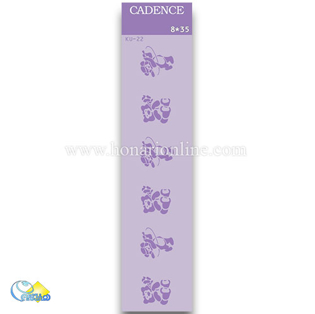 خرید شابلون، خرید شابلون استنسیل، شابلون دیواری، شابلون طرح حاشیه، لوازم پتینه کاری، هنری آنلاین، هنر، هنری