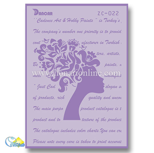 خرید شابلون، خرید شابلون استنسیل، شابلون دیواری، شابلون طرح نوشتاری لاتین، لوازم پتینه کاری، هنری آنلاین، هنر، هنری