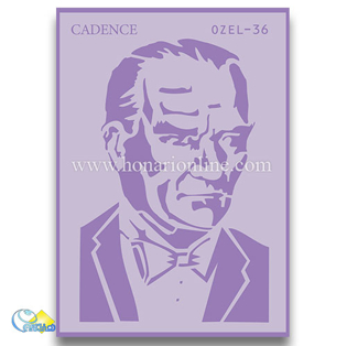 خرید شابلون، خرید شابلون استنسیل، شابلون دیواری، شابلون طرح آتاتورک، لوازم پتینه کاری، هنری آنلاین، هنر، هنری