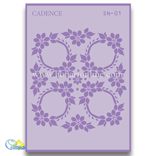 خرید شابلون، خرید شابلون استنسیل، شابلون دیواری، شابلون طرح گل، لوازم پتینه کاری، هنری آنلاین، هنر، هنری