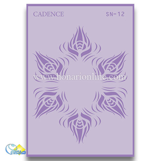 خرید شابلون، خرید شابلون استنسیل، شابلون دیواری، شابلون طرح گل، لوازم پتینه کاری، هنری آنلاین، هنر، هنری