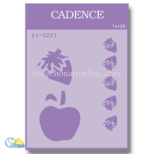 خرید شابلون، خرید شابلون استنسیل، شابلون دیواری، شابلون طرح میوه، لوازم پتینه کاری، هنری آنلاین، هنر، هنری