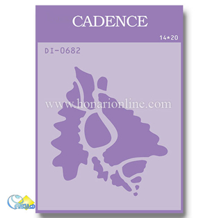 خرید شابلون، خرید شابلون استنسیل، شابلون دیواری، شابلون طرح صدف، لوازم پتینه کاری، هنری آنلاین، هنر، هنری