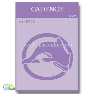 خرید شابلون، خرید شابلون استنسیل، شابلون دیواری، شابلون طرح دلفین، لوازم پتینه کاری، هنری آنلاین، هنر، هنری