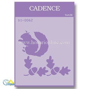 خرید شابلون، خرید شابلون استنسیل، شابلون دیواری، شابلون طرح سنجاب، لوازم پتینه کاری، هنری آنلاین، هنر، هنری