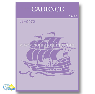 خرید شابلون، خرید شابلون استنسیل، شابلون دیواری، شابلون طرح کشتی، لوازم پتینه کاری، هنری آنلاین، هنر، هنری