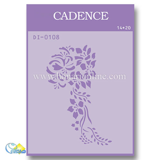 خرید شابلون، خرید شابلون استنسیل، شابلون دیواری، شابلون طرح گل، لوازم پتینه کاری، هنری آنلاین، هنر، هنری