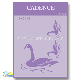 خرید شابلون، خرید شابلون استنسیل، شابلون دیواری، شابلون طرح پرنده، لوازم پتینه کاری، هنری آنلاین، هنر، هنری