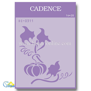 خرید شابلون، خرید شابلون استنسیل، شابلون دیواری، شابلون طرح کدو، لوازم پتینه کاری، هنری آنلاین، هنر، هنری