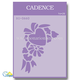 خرید شابلون، خرید شابلون استنسیل، شابلون دیواری، شابلون طرح قلب، لوازم پتینه کاری، هنری آنلاین، هنر، هنری