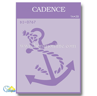 خرید شابلون، خرید شابلون استنسیل، شابلون دیواری، شابلون طرح لنگر، لوازم پتینه کاری، هنری آنلاین، هنر، هنری