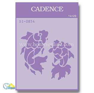 خرید شابلون، خرید شابلون استنسیل، شابلون دیواری، شابلون طرح ماهی، لوازم پتینه کاری، هنری آنلاین، هنر، هنری