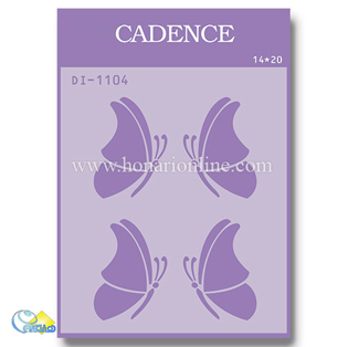 خرید شابلون، خرید شابلون استنسیل، شابلون دیواری، شابلون طرح پروانه، لوازم پتینه کاری، هنری آنلاین، هنر، هنری