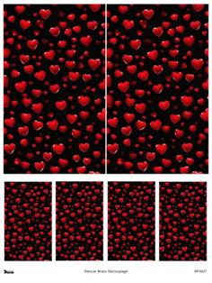 خرید کاغذ دکوپاژ، خرید دکوپاژ برنجی،طرح ولنتاین، روز عشق، خرید وسایل دکوپاژ، هنری آنلاین