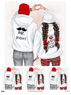 خرید کاغذ دکوپاژ، خرید دکوپاژ برنجی،طرح ولنتاین، روز عشق، خرید وسایل دکوپاژ، هنری آنلاین