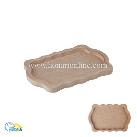 خرید ظروف چوبی یا بیس چوبی خام، خرید سینی چوبی، سینی دالبری، هنری آنلاین