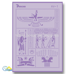 خرید شابلون، خرید شابلون استنسیل، لیپان آرت، شابلون لیپان آرت، خرید لوازم پتینه کاری، هنری آنلاین