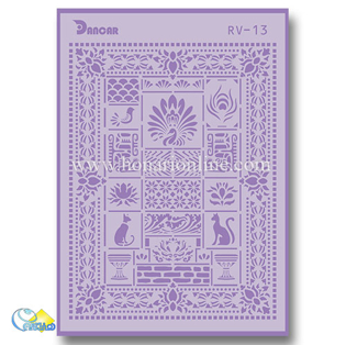 خرید شابلون، خرید شابلون استنسیل، لیپان آرت، شابلون لیپان آرت، خرید لوازم پتینه کاری، هنری آنلاین