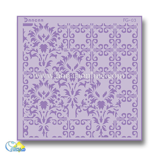 خرید شابلون، خرید شابلون لیپان آرت، شابلون دیوار، خرید لوازم پتینه کاری، هنری آنلاین