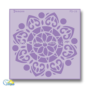 خرید شابلون، خرید شابلون لیپان آرت، شابلون دیوار، شابلون طرح ماندالا، خرید لوازم پتینه کاری، هنری آنلاین