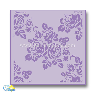 خرید شابلون، خرید شابلون لیپان آرت، شابلون دیوار، شابلون طرح گل، خرید لوازم پتینه کاری، هنری آنلاین