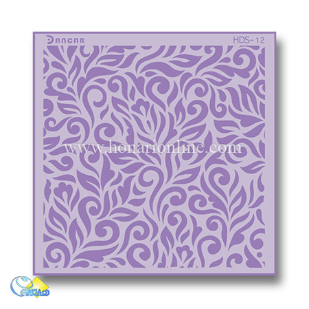 خرید شابلون، خرید شابلون پتینه، شابلون دیوار، شابلون طرح برگ، خرید لوازم پتینه کاری، هنری آنلاین