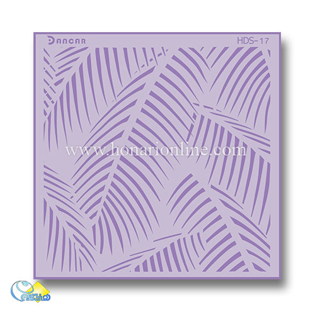 خرید شابلون، خرید شابلون پتینه، شابلون دیوار، شابلون طرح برگ، خرید لوازم پتینه کاری، هنری آنلاین