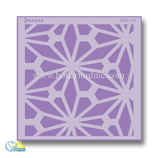 خرید شابلون، خرید شابلون پتینه، شابلون دیوار، شابلون طرح مدرن دیوار، خرید لوازم پتینه کاری، هنری آنلاین